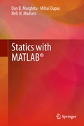 Cover: Statics with MATLAB&reg; - Springer