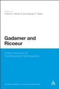 Cover: Gadamer and Ricoeur - Continuum Publishing Corporation