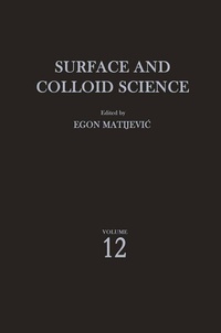 Enlarge image Cover: Surface and Colloid Science - Kluwer Academic / Plenum Publishers