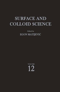 Enlarge image Cover: Surface and Colloid Science - Springer