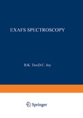Cover: EXAFS Spectroscopy - Springer