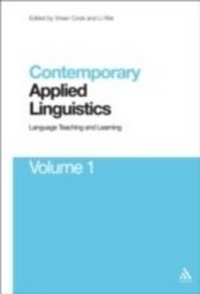 Enlarge image Cover: Contemporary Applied Linguistics Volume 1 - Continuum Publishing Corporation