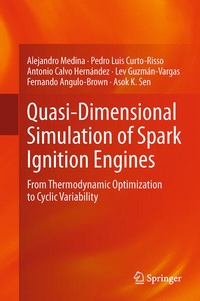Enlarge image Cover: Quasi-Dimensional Simulation of Spark Ignition Engines - Springer