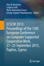 Cover: ECSCW 2013: Proceedings of the 13th European Conference on Computer Supported Cooperative Work, 21-25 September 2013, Paphos, Cyprus - Springer