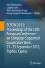 Cover: ECSCW 2013: Proceedings of the 13th European Conference on Computer Supported Cooperative Work, 21-25 September 2013, Paphos, Cyprus - Springer