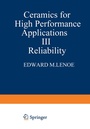 Cover: Ceramics for High-Performance Applications III - Plenum Publishing Corporation