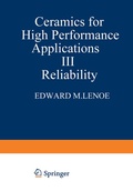 Cover: Ceramics for High-Performance Applications III - Plenum Publishing Corporation