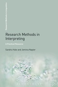 Cover: Research Methods in Interpreting - Bloomsbury Academic USA