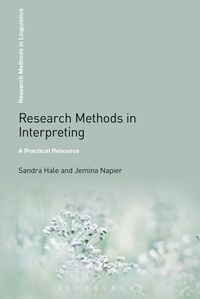 Enlarge image Cover: Research Methods in Interpreting - Bloomsbury Academic USA