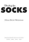 Cover: Standing for Socks - Atheneum Books for Young Readers
