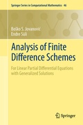 Cover: Analysis of Finite Difference Schemes - Springer