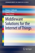 Cover: Middleware Solutions for the Internet of Things - Springer