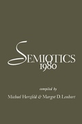 Cover: Semiotics 1980 - Springer