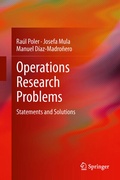 Cover: Operations Research Problems - Springer