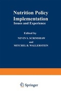 Cover: Nutrition Policy Implementation - Kluwer Academic / Plenum Publishers