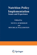 Cover: Nutrition Policy Implementation - Springer