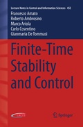 Cover: Finite-Time Stability and Control - Springer