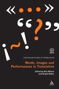 Cover: Words, Images and Performances in Translation - Continuum Publishing Corporation