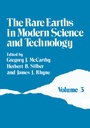 Cover: The Rare Earths in Modern Science and Technology - Springer