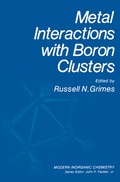 Cover: Metal Interactions with Boron Clusters - Springer