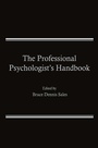 Cover: The Professional Psychologist's Handbook - Springer