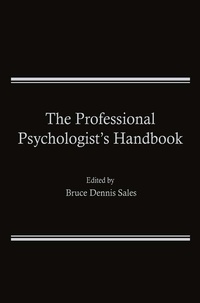 Abbildung von: The Professional Psychologist's Handbook - Springer
