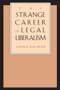 Cover: The Strange Career of Legal Liberalism - Yale University Press