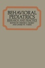 Cover: Behavioral Pediatrics - Springer