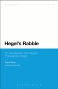 Cover: Hegel's Rabble - Continuum Publishing Corporation