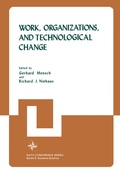 Cover: Work, Organizations, and Technological Change - Springer
