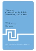 Cover: Electron Correlations in Solids, Molecules, and Atoms - Plenum Publishing Corporation
