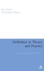 Cover: Definition in Theory and Practice - Continuum Publishing Corporation