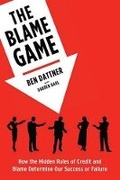 Cover: The Blame Game - Simon & Schuster
