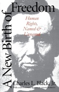 Cover: A New Birth of Freedom - Yale University Press