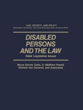 Cover: Disabled Persons and the Law - Kluwer Academic / Plenum Publishers