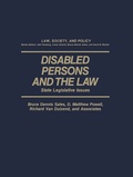 Cover: Disabled Persons and the Law - Springer