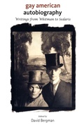 Cover: Gay American Autobiography - University of Wisconsin Press