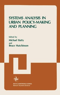Enlarge image Cover: Systems Analysis in Urban Policy-Making and Planning - Kluwer Academic/Plenum Publishers