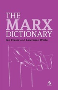Cover: The Marx Dictionary - Continuum Publishing Corporation