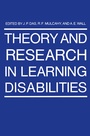 Cover: Theory and Research in Learning Disabilities - Springer