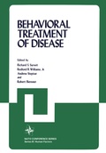 Cover: Behavioral Treatment of Disease - Springer