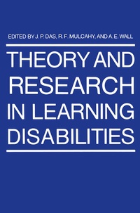 Enlarge image Cover: Theory and Research in Learning Disabilities - Springer