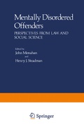 Cover: Mentally Disordered Offenders - Springer