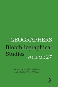 Enlarge image Cover: Geographers - Continuum Publishing Corporation