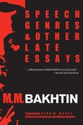 Cover: Speech Genres and Other Late Essays - University of Texas Press