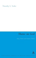 Cover: Hume on God - Continuum International Publishing Group Ltd.