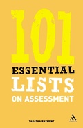 Cover: 101 Essential Lists on Assessment - Continuum Publishing Corporation