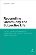 Cover: Reconciling Community and Subjective Life - Bloomsbury Academic USA