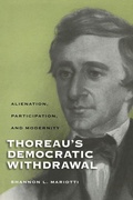 Cover: Thoreau's Democratic Withdrawal - University of Wisconsin Press