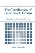 Cover: The Classification of Finite Simple Groups - Kluwer Academic / Plenum Publishers
